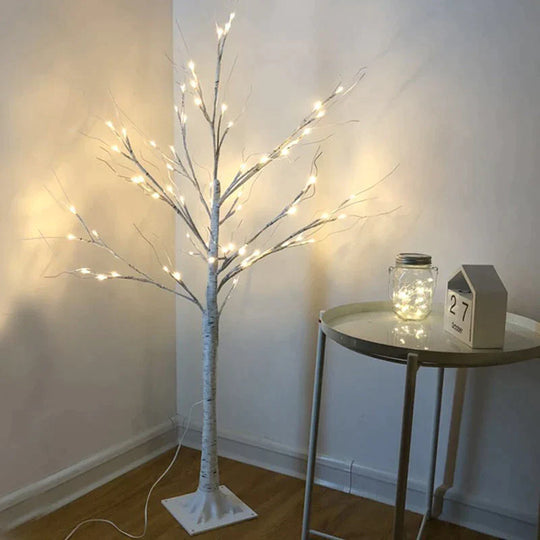 Birch Tree Lights Glow Tree Lights LED Christmas Simulation Tree New Year Lights Floor Lamps