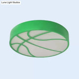 Cartoon Basketball Ceiling Lamp For Baby’s Room And Hallway
