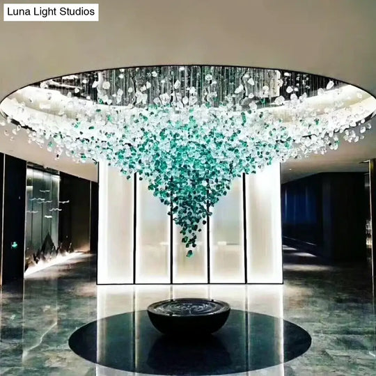 Cavaria Stone Crystal LED Chandelier – Grand Luxury Lighting
