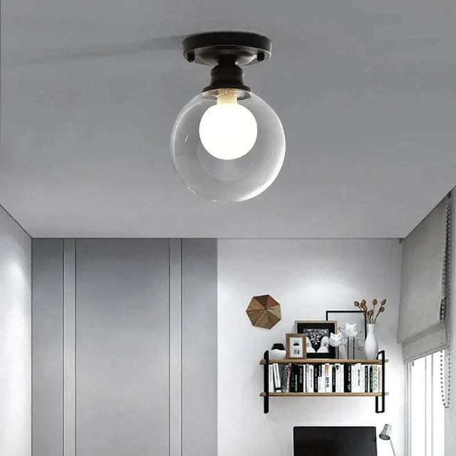 Chana - Modern Minimalist Glass Bulb Lamp Ceiling Lamp Ceiling