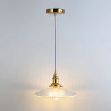 Clear Glass Pendant Lighting Fixture With Simplicity Shaded Hanging Light / G