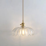 Clear Glass Pendant Lighting Fixture With Simplicity Shaded Hanging Light / Z