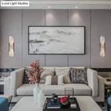 Colonial Gold/Black Marble Wall Sconce Lighting For Dining Room - 2 Bulbs Bar Flush Mount