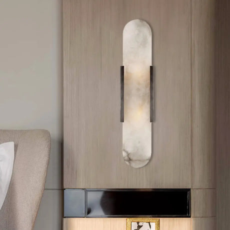 Colonial Gold/Black Marble Wall Sconce Lighting For Dining Room - 2 Bulbs Bar Flush Mount Black