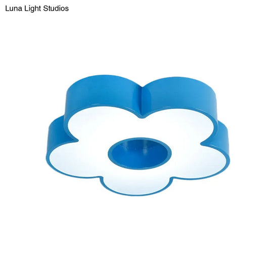 Colorful Acrylic Flower Led Ceiling Light For Kindergarten