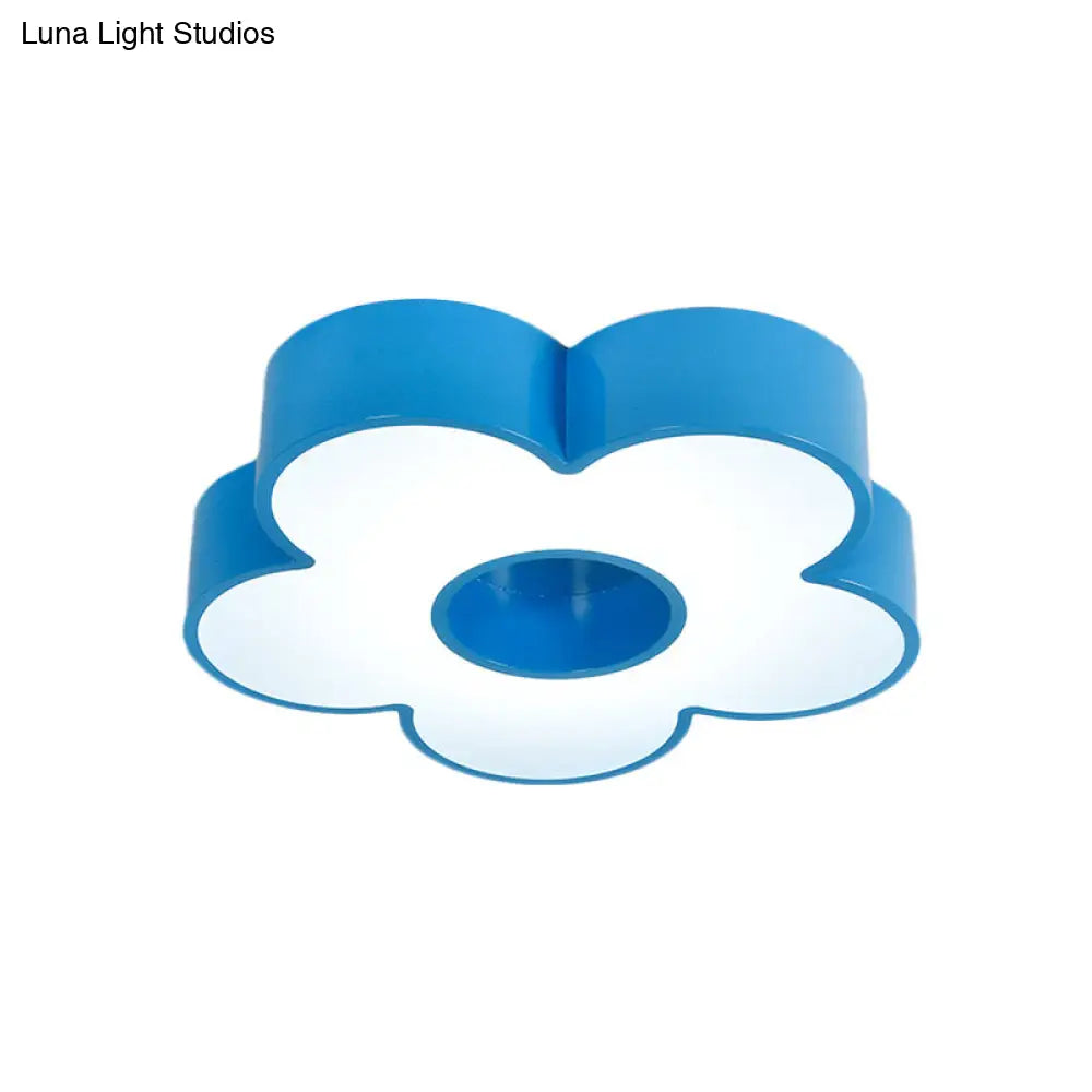 Colorful Acrylic Flower Led Ceiling Light For Kindergarten