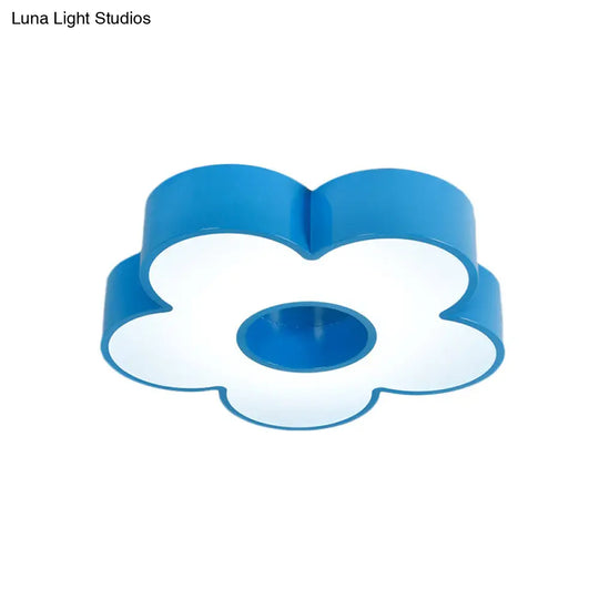Colorful Acrylic Flower Led Ceiling Light For Kindergarten