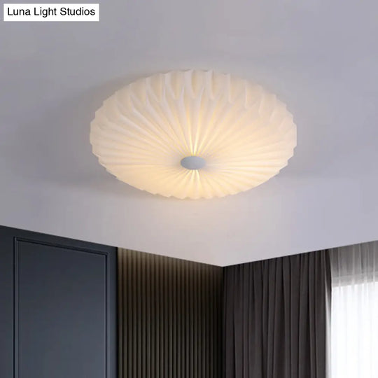 Contemporary Acrylic Flower Flush Mount Ceiling Light For Bedroom
