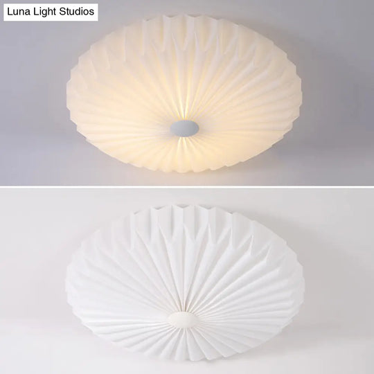 Contemporary Acrylic Flower Flush Mount Ceiling Light For Bedroom