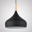 Contemporary Aluminum Pendant Light With Onion Shade – Ideal For Balcony Or Hallway 9.5/12/14
