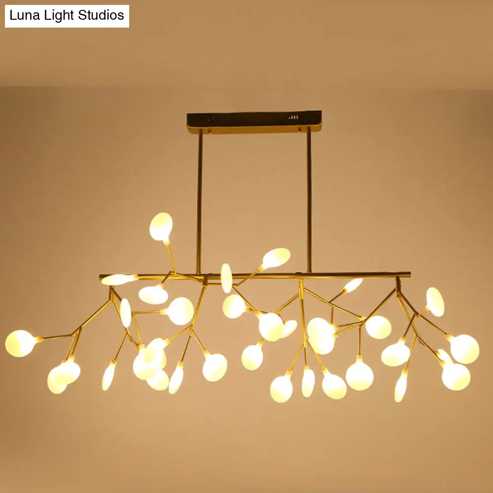 Contemporary Heracleum Island Pendant Light For Modern Dining Rooms
