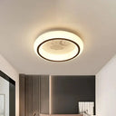 Contemporary Led Ceiling Lamp In White With Moon Deer And Hot Air Balloon Flush Light /