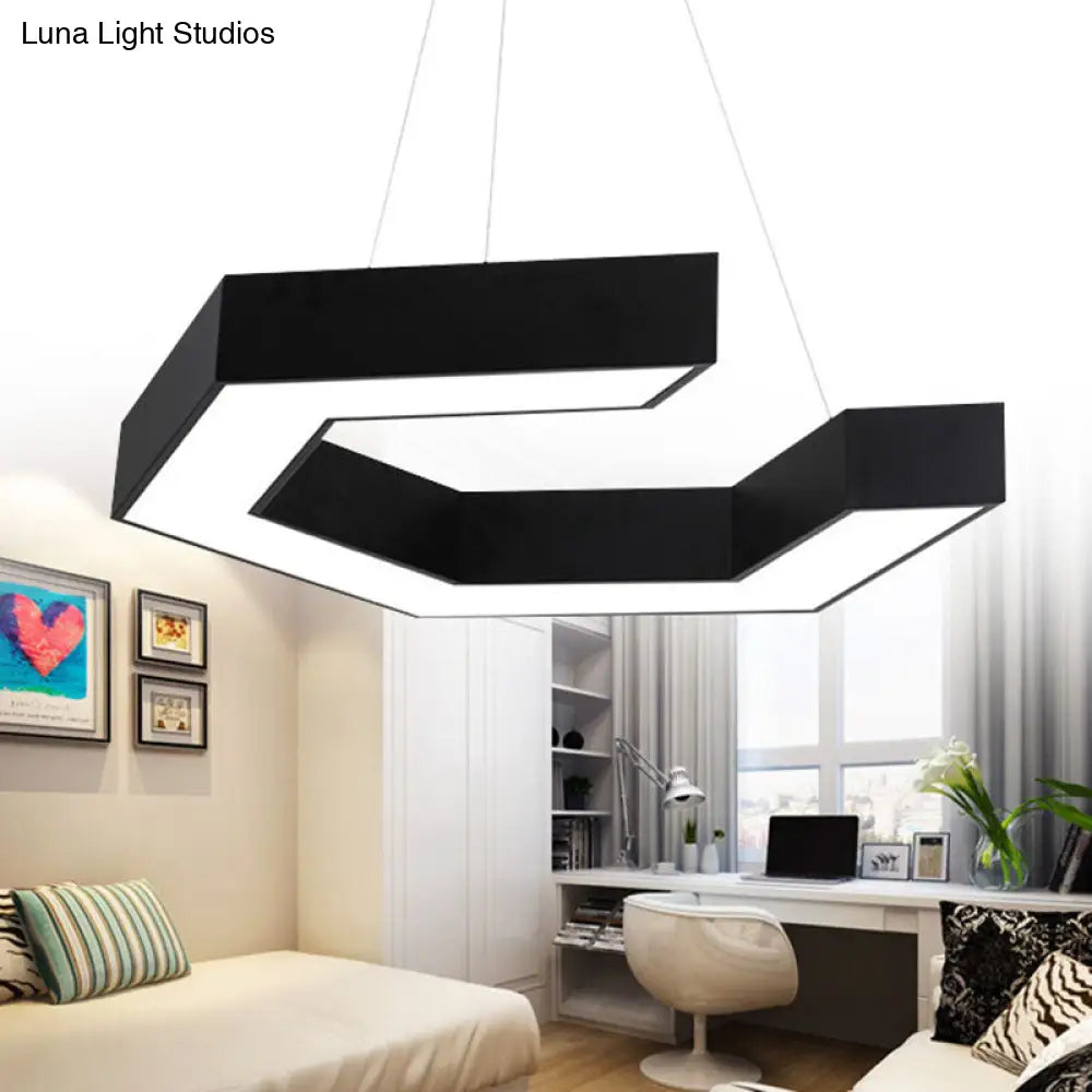 Modern Magnetic Led Pendant Light With Acrylic Shade