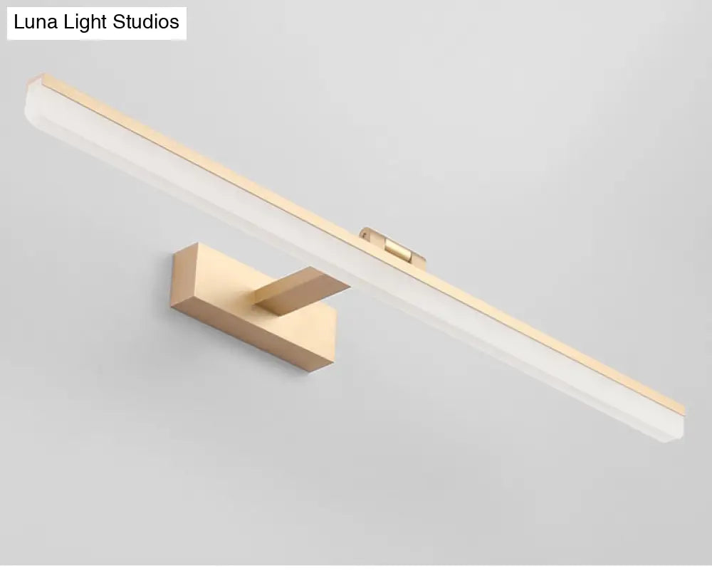 Contemporary Led Wall Vanity Sconce - Metal Design Stylish Bathroom Lighting