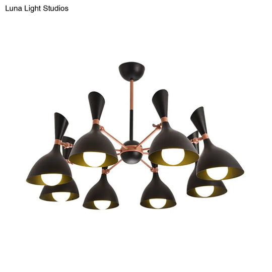 Contemporary Monochrome Kindergarten Pendant Chandelier For Living Room