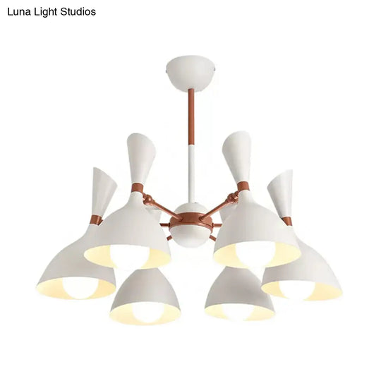 Contemporary Monochrome Kindergarten Pendant Chandelier For Living Room