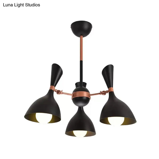 Contemporary Monochrome Kindergarten Pendant Chandelier For Living Room