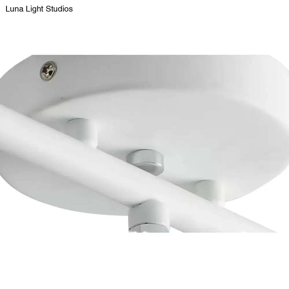 Contemporary Rotatable Rectangular Metal Gallery Ceiling Mount Spotlight With High Brightness