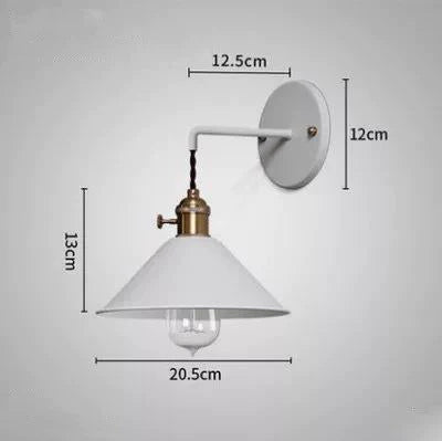 Copper Wall Lamp Nordic Macaron Color Childrens Room Bedside Creative Personality Lamps
