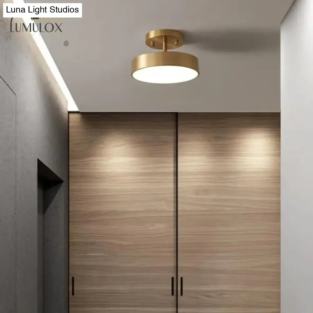 Creative Aisle Light Corridor Stairs Full Copper Lamp Ceiling