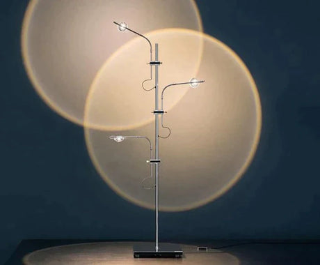 Creative Background Wall Sunset Atmosphere Lamp Floor Lamps