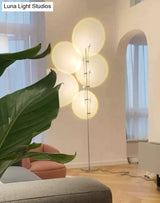 Creative Background Wall Sunset Atmosphere Lamp Floor Lamp Floor Lamps