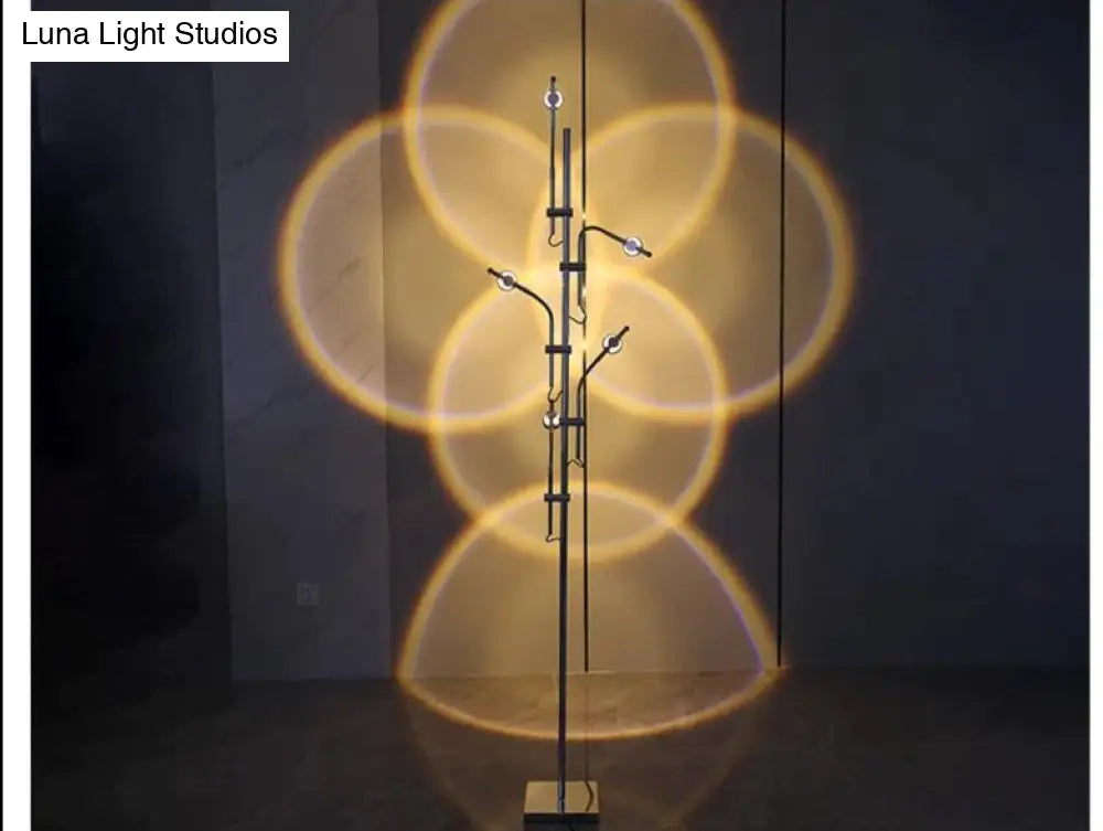Creative Background Wall Sunset Atmosphere Lamp Floor Lamp Floor Lamps