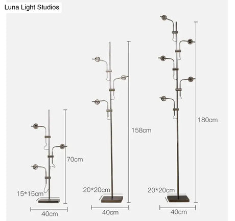 Creative Background Wall Sunset Atmosphere Lamp Floor Lamp Floor Lamps