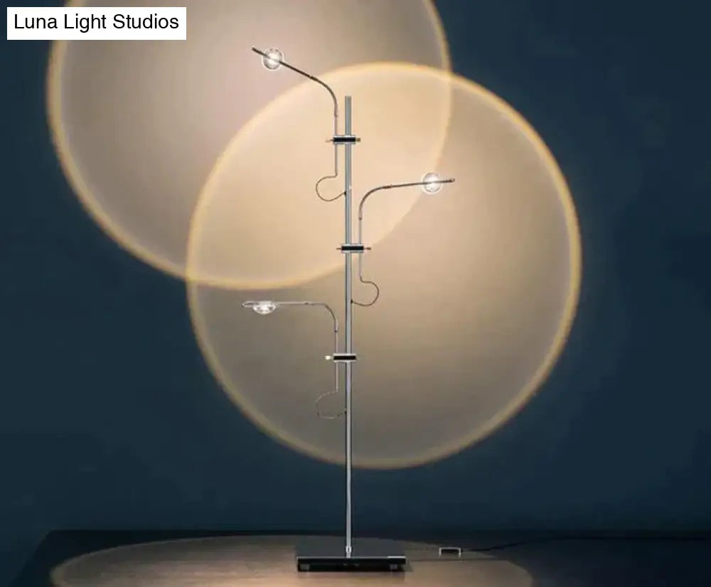 Creative Background Wall Sunset Atmosphere Lamp Floor Lamp Floor Lamps