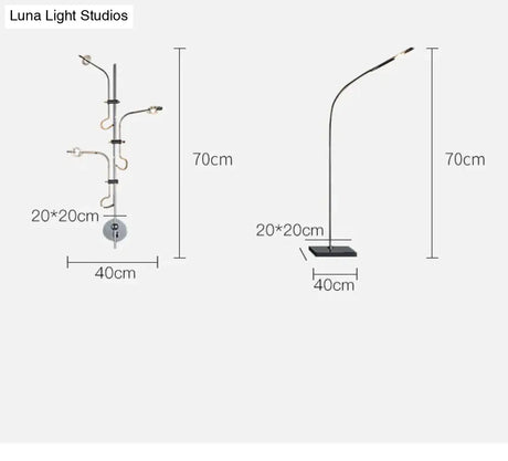 Creative Background Wall Sunset Atmosphere Lamp Floor Lamp Floor Lamps