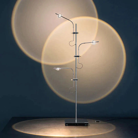 Creative Background Wall Sunset Atmosphere Lamp Floor Lamps