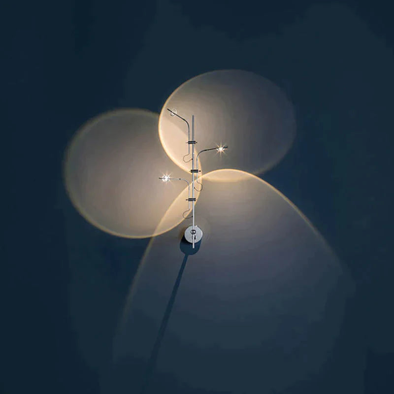 Creative Background Wall Sunset Atmosphere Lamp Floor Warm Light / 3-Heads Wall Lamps Lamps