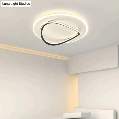 Creative Bedroom Master Lamp Minimalist Round Minimalist Restaurant Room Master Bedroom Ceiling Lamp Led Lamps Ceiling
