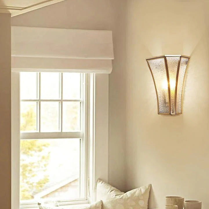 Kreative Landhausstil Nachttischlampe Korridor Gang Kupfer Wandleuchte