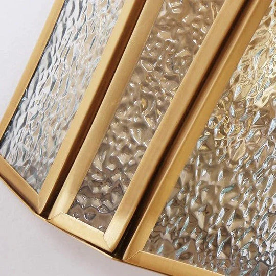 Kreative Landhausstil Nachttischlampe Korridor Gang Kupfer Wandleuchte