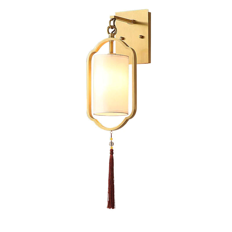 Creative Wall Lamp Bedroom Bedside Background Copper Lamps