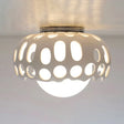 Creative White Baby Mushroom Ceiling Lamp For The Bedroom