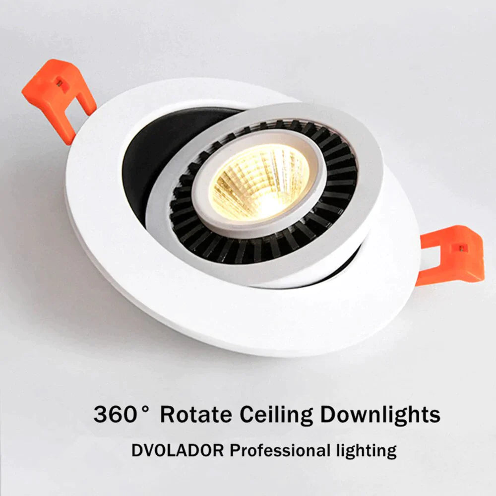 Damaris - Dimmable Led Down Light Lamp Cob Ceiling Light 5W 7W 10W 12W Recessed Ceiling Spot Lights