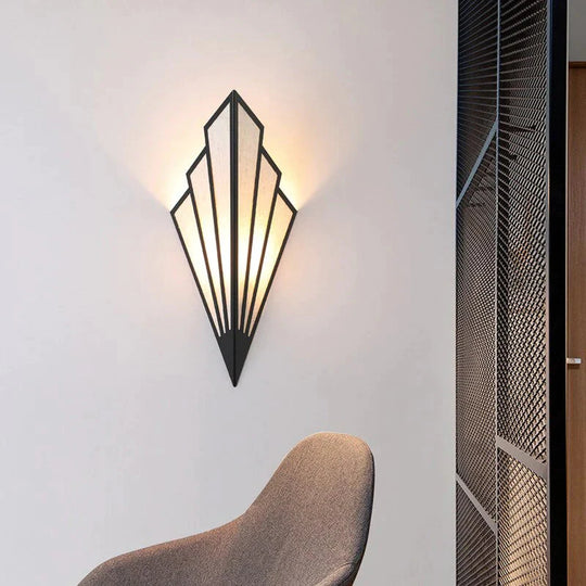 Diamantform Moderne Wandleuchte Wandleuchte für Schlafzimmer Esszimmer