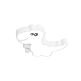 Dinosaur Flush Mount Light For Kids - Iron White/Pink/Green Led Ceiling Fixture Children’s