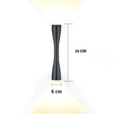 Elaine | Outdoor Waterproof Lamp Black 16cm / 6.2’’ / Warm White Outdoor Lighting