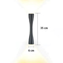 Elaine | Outdoor Waterproof Lamp Black 35cm / 13.7’’ / Warm White Outdoor Lighting