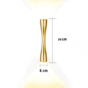 Elaine | Outdoor Waterproof Lamp Gold 16cm / 6.2’’ / Warm White Outdoor Lighting