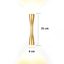 Elaine | Outdoor Waterproof Lamp Gold 35cm / 13.7’’ / Warm White Outdoor Lighting