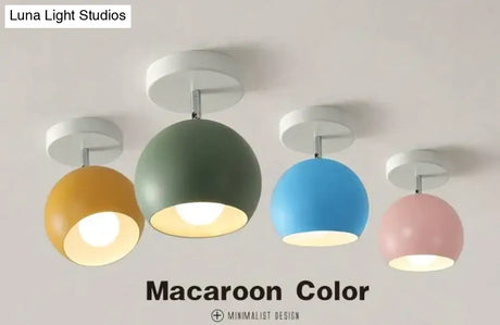 Emilia Novelty Indoor Lightings Colorful Led Pendant Lights Marca Lampshade The Corridor Porch