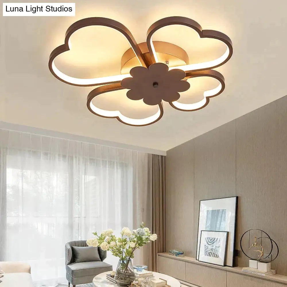 Flowers Lighting Fixtures For Kids Room 36W 54W