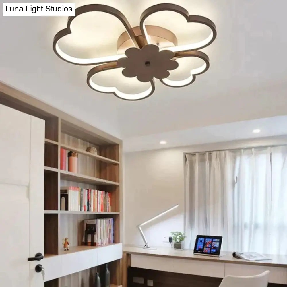 Flowers Lighting Fixtures for Kids Room 36W 54W Kids Room Lighting