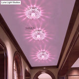 Flush Mount Small Led Ceiling Light For Art Gallery Decoration Front Balcony Lamp Porch Light