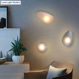 Frosted Glass Cobblestone Wall Sconce: Art Deco 1-Light Mount For Living Room