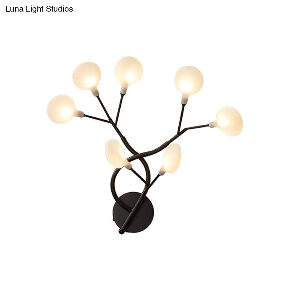 Glowing Acrylic Led Wall Light For Modern Bedside Lighting